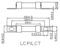 240VAC fusible standard britannique des véhicules à moteur en céramique des fusibles BS88 fabriqué en Chine