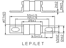 240VAC fusible standard britannique des véhicules à moteur en céramique des fusibles BS88 fabriqué en Chine