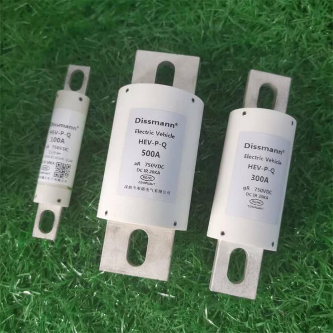Fusible de DC500V HEV et support de fusible, haut fusible de rupture TUV de capacité certifié fabriqué en Chine