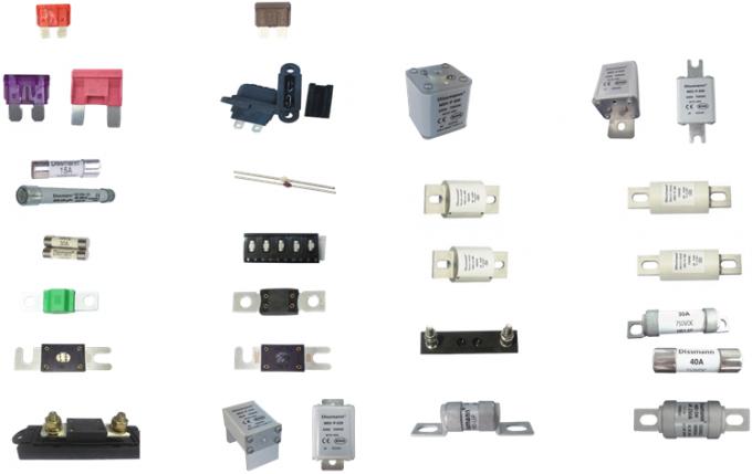 Dissmann fusibles standard britanniques de rupture de fusible de capacité de série du fusible BS88 de C.C de 400 ampères hauts