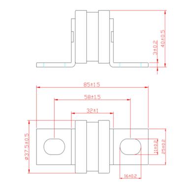 Le CEI de fusible de Dissmann et fusibles standard britanniques - fusible des fusibles DC150V de basse tension des BS 88 fabriqué en Chine