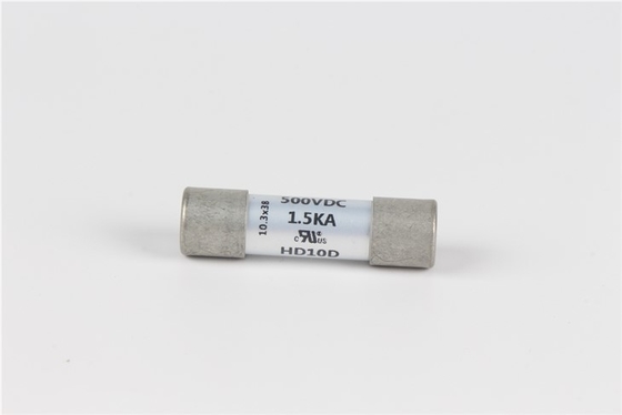 type cylindrique Gg picovolte de cartouche de 10*38mm de fusible en céramique solaire de Hrc