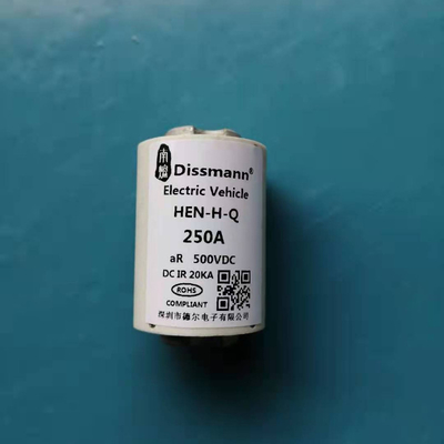 Le fusible des véhicules à moteur à haute tension UL248 de tuyau de fibre a certifié DC500V 550A HEV