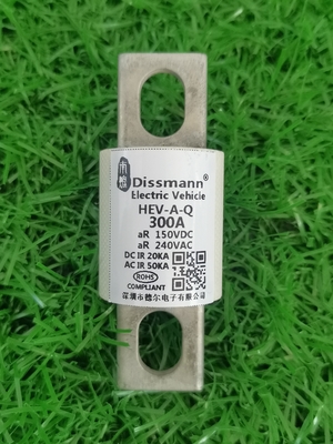 Fusible de véhicule électrique de C.C de voiture d'EV/HEV 250 volts pour la station de charge 300Amp