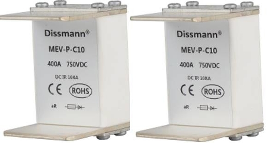 Le boulon de certificat de la CE de fusible de système de stockage de l'énergie 1000VDC a monté