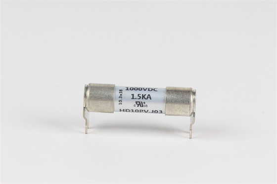 Le haut fusible de rupture 10x38mm, UL de Dissmann de capacité de deux Pin Ceramic Fuse a certifié