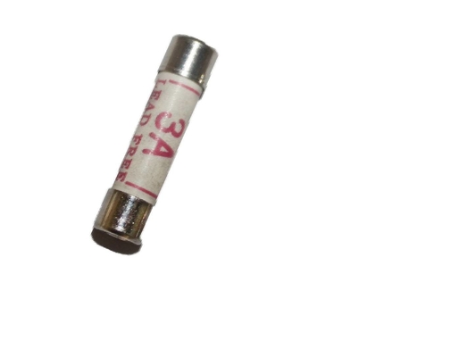 Fusibles standard britanniques de tube en céramique, fusible supérieur de la prise 3a nickelée