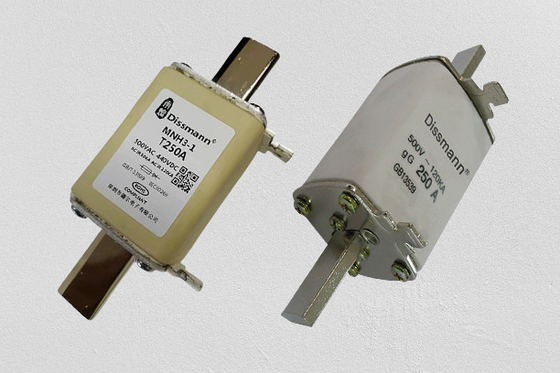 Le haut fusible de rupture 600VDC de capacité de NT droite NH a évalué la tension IEC60269