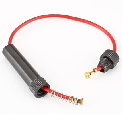 bloc auxiliaire imperméable de fusible de 6mmx30mm, support intégré du fusible 250v