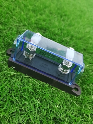 Boulon de Maga sur le type plat terminal bleu base de taille moyenne de bloc de fusible de fusible