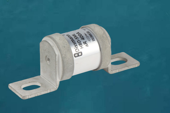 Fusible de protection de semi-conducteur de tuyau de fibre, fusible BS88 en céramique de DC750V 400Amp