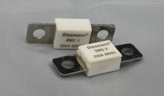 Fusible matériel en céramique de retard de temps, fusibles de basse tension de DC58V 200A