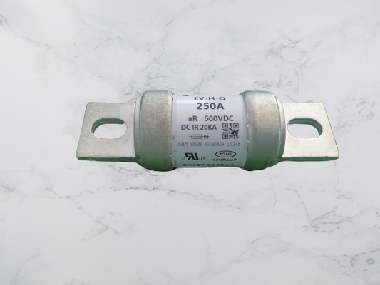 Fusible des véhicules à moteur de batterie de puissance, fusible type boulon en céramique d'ESS
