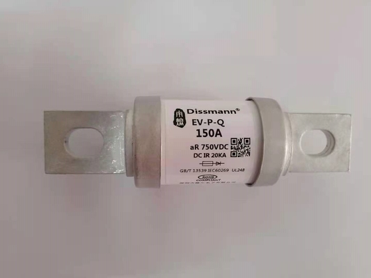 Le type le fusible 1000VDC de 125 ampères NH de HRC a évalué pour la pile de remplissage d'EV