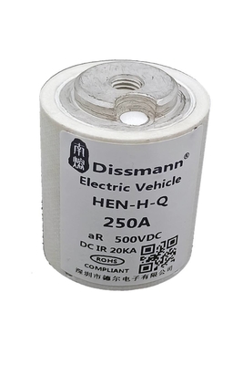 Hauts fusibles des véhicules à moteur en céramique de rupture 250A 500VDC de capacité