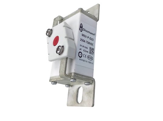 Fusible de voiture de stockage de l'énergie avec le voyant de signalisation 250A évaluant le tuyau actuel de fibre