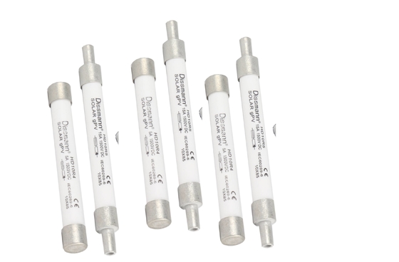 Fusible solaire de 10×85 picovolte, blanc 30 norme micro du fusible à cartouche d'ampère IEC60269.6
