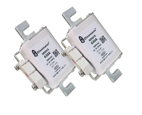 Le type le fusible 630A d'UL248-13 NH de HRC a évalué actuel pour le Cabinet d'alimentation d'énergie