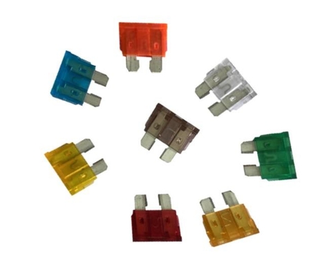 Fusibles de la basse tension ISO8820, fusible à cartouche 32VDC pour la couleur jaune de voiture