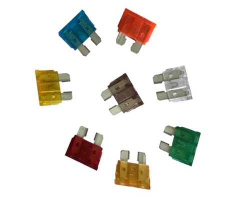 Fusibles de la basse tension ISO8820, fusible à cartouche 32VDC pour la couleur jaune de voiture