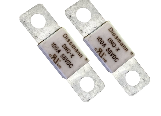 Shell en bois électrique fusible de cartouche de 200 ampères, 58VDC boulonnent le fusible de retard de temps