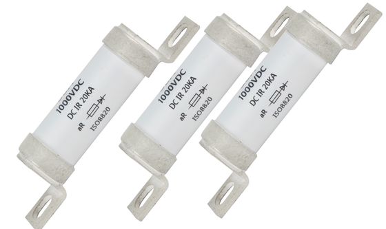 Norme matérielle en céramique du fusible blanc 1000VDC ISO8820 de Bs88 60a