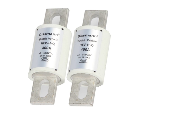 Fusibles du semi-conducteur 500VDC, fusible DC20KA de chargeur de ROHs EV cassant la capacité :