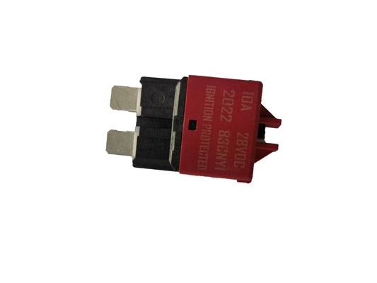 Le fusible réglable rouge 28VDC 5A de lame de disjoncteur a évalué le courant