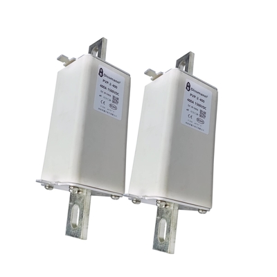 Fusibles solaires de 1500VDC picovolte, fusible de C.C de 400 ampères avec des goupilles d'alliage de cuivre