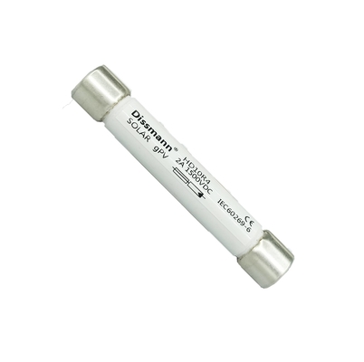 Fusible à haute tension de C.C 1500VDC, fusible solaire en céramique de cable électrique d'ampère