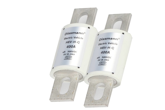 Fusible de système de stockage de l'énergie 500VDC, matériel en céramique de fusible de l'UL 248