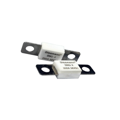 Fusible automatique en céramique de 100 ampères, bas fusible de rupture de la capacité 58VDC