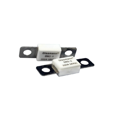 Fusible automatique en céramique de 100 ampères, bas fusible de rupture de la capacité 58VDC