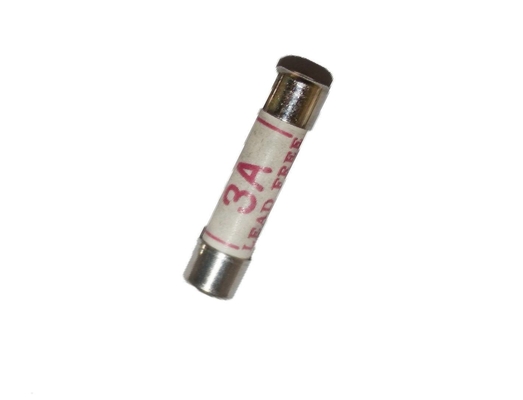 Fusibles standard britanniques de tube en céramique, fusible supérieur de la prise 3a nickelée