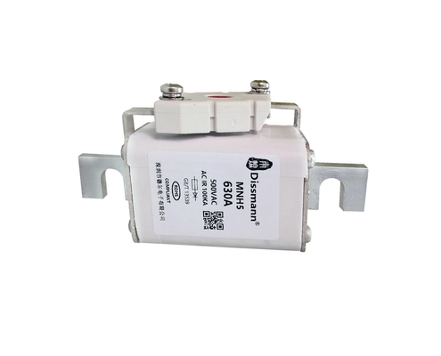 série de rupture élevée du fusible à cartouche de la capacité 500volt NH avec le Pin d'alliage
