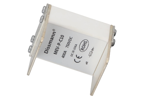 fusible de système de stockage de l'énergie de C.C 750V pour l'inverseur DC10KA cassant la capacité
