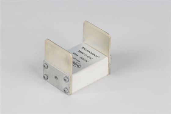 UL fusible de C.C de 400 ampères, fusible carré européen de protection blanche de l'AR