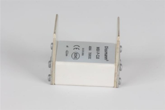 UL fusible de C.C de 400 ampères, fusible carré européen de protection blanche de l'AR